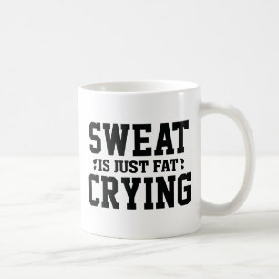 Sweat is gewoon vetdrogen koffiemok