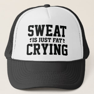 Sweat is gewoon vetdrogen trucker pet