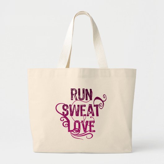 Sweat Love Grote Tote Bag (Voorkant)
