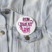 Sweat Love Ronde Button 7,6 Cm (In situ)