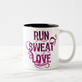 Sweat Love Tweekleurige Koffiemok
