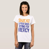 Sweat Mercy Oranje Blue T-shirt (Voorkant volledig)