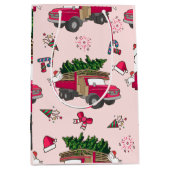 Sweat Merry en Bright kerstfeestdag Medium Cadeauzakje (Voorkant)