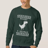 Sweat Merry T-Rexmas Trui (Voorkant)