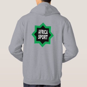 Sweat met grijze capuche man AFRICA SPORT Hoodie