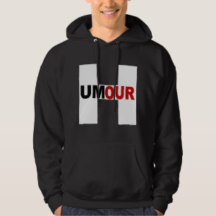 Sweat met zwarte dop Man DESIGN HUMOUR Hoodie
