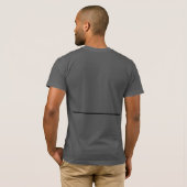 Sweat Now, Shine Later - Witty Workout T-shirt (Achterkant volledig)