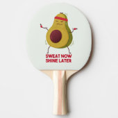 Sweat nu Shine Later Tafeltennisbatje (Voorkant)