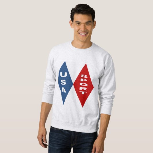 SWEAT SHIRT BASE NEW DESIGN USA SPORT (Voorkant volledig)