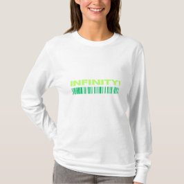 Sweat shirt lange mouw streepjescode comfortabel s