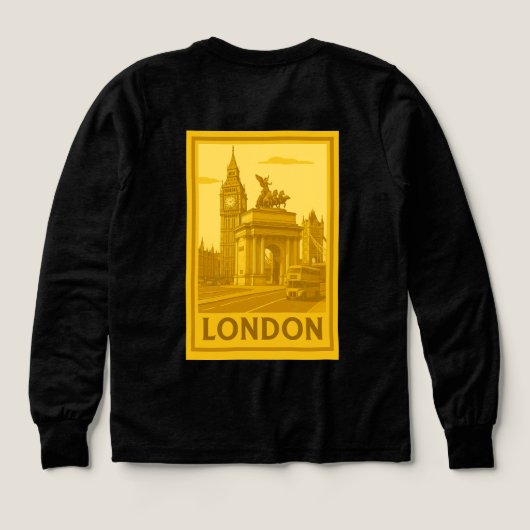 Sweat Shirt LONDON (Achterkant)