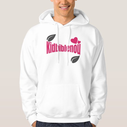 Sweat-Shirts in Capuche Kidbiblenou Hoodie (Voorkant)