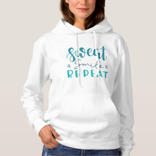 Sweat Smile Herhalen Hoodie