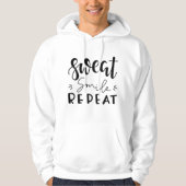 Sweat Smile Herhalen Hoodie (Voorkant)