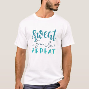 Sweat Smile Herhalen T-shirt