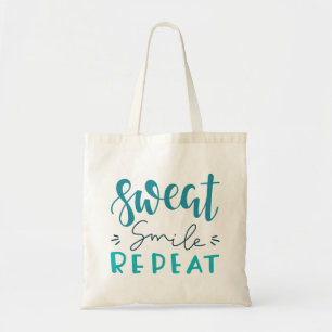 Sweat Smile Herhalen Tote Bag
