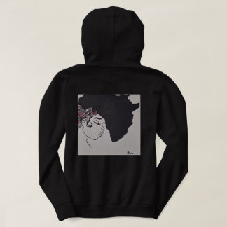 sweat street afro hoodie