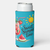 Sweat Summertime  Seltzer Blikjeskoeler (Seltzer Achterkant)