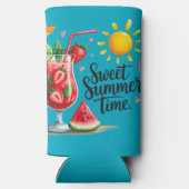 Sweat Summertime  Seltzer Blikjeskoeler (Achterkant)