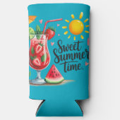 Sweat Summertime  Seltzer Blikjeskoeler (Voorkant)