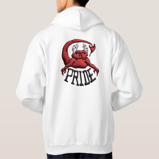 Sweat Your Sin Devil Pride Hoodie (Achterkant)