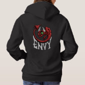 Sweat Your Sin Envy Devil Hoodie (Achterkant)