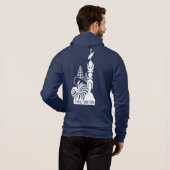Sweatconnex/Cagou Style/Tribal connection Hoodie (Achterkant volledig)