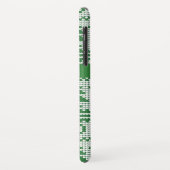 Sweater Groen Wit Kerstboom Gepersonaliseerd Case-Mate iPhone Case (Achterkant/links)