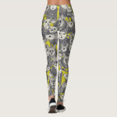 sweater muice chartreuse leggings (Achterkant)