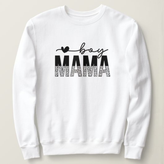 sweater t-shirt boy mom, special gift for mom (Design voorkant)