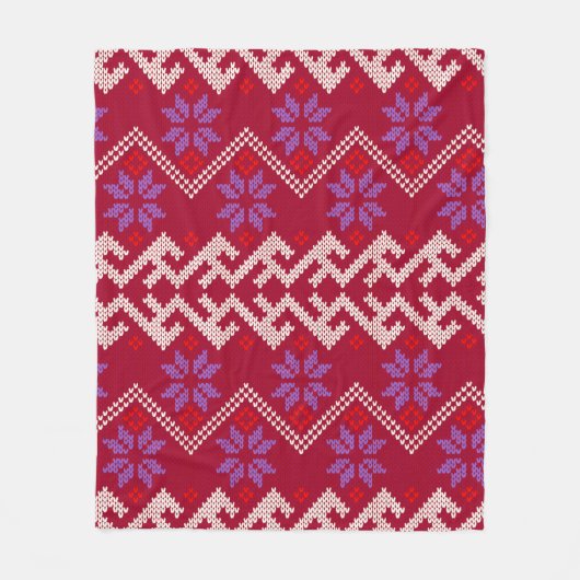 Sweater Texture 2 Fleece Deken (Voorkant)