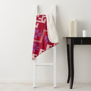 Sweater Texture 2 Sherpa Deken