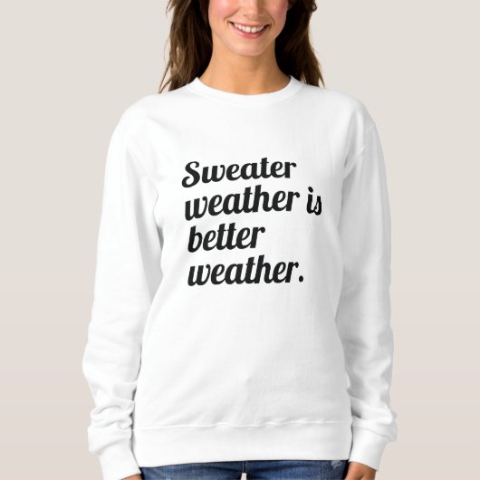 Sweater Weather (Voorkant)