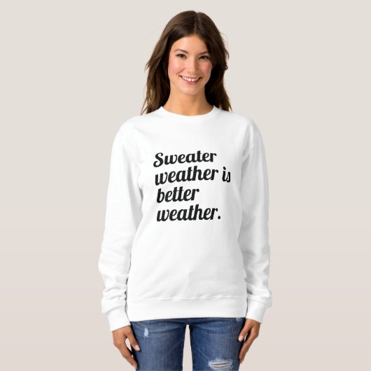 Sweater Weather (Voorkant volledig)