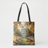 Sweater Weather & Apples Forever |  Tote Bag (Voorkant)