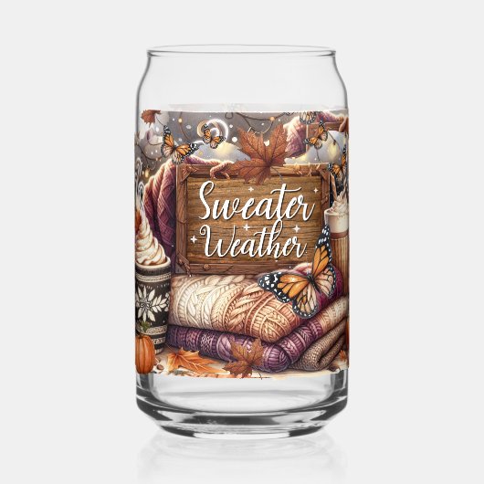 Sweater Weather  Blikvorm Glas (Voorkant)