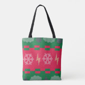 Sweater Weather Christmas Humor Fun Tote Bag (Achterkant)