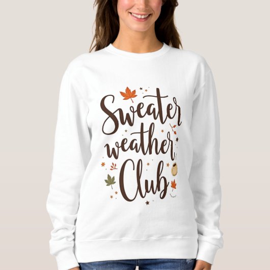 Sweater Weather Club-trui (Voorkant)