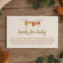 Sweater Weather Herfst Boho Boeken voor Baby Showe