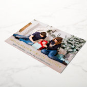 Sweater Weather is Better Together Kerst Foto Folie Feestdagenkaart (Gedraaid)