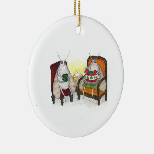 Sweater Weather Keramisch Ornament (Rechts)