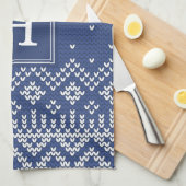 Sweater Weather | Monogram vakantie Theedoek (Quarter Fold)