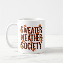 Sweater Weather Society Geruite Letter Vulling