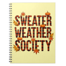 Sweater Weather Society Gezellig Herfst Seizoen De