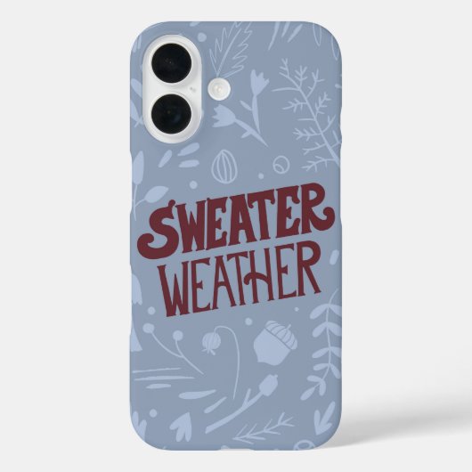 Sweater Weer Gezellig Herfst Case-Mate iPhone Case (Achterkant)