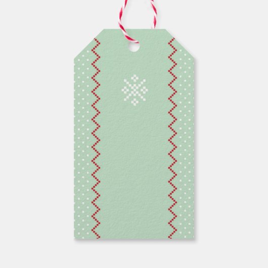 Sweater Weer Gift Label Cadeaulabel (Achterkant)