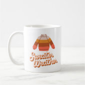 Sweater Weer Herfst Koffie Mok (Links)