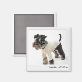 Sweater Weer Instant Camera Aangepaste magneet (Voorkant / Achterkant)