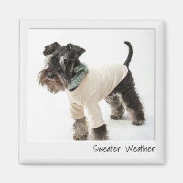 Sweater Weer Instant Camera Aangepaste magneet