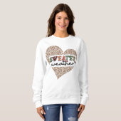 Sweater weer kerst sweatshirt (Voorkant volledig)